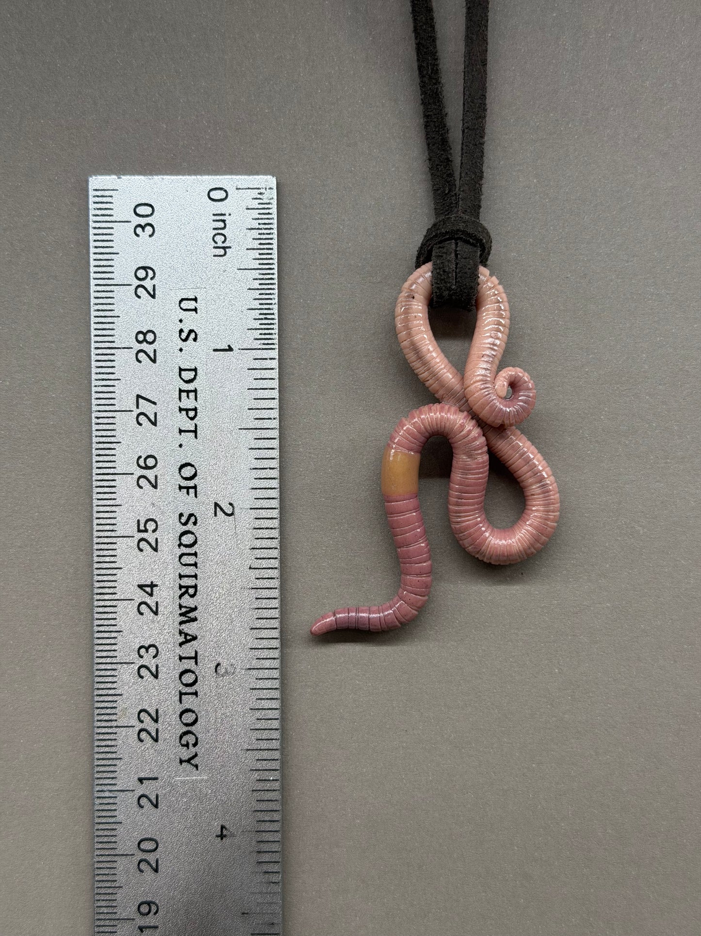 Petite Crawler Worm Pendant 5