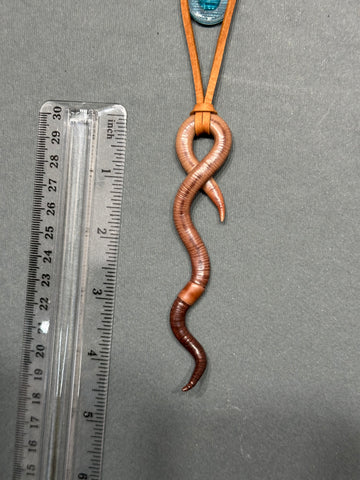 Bella Squarm - Worm Pendant 31