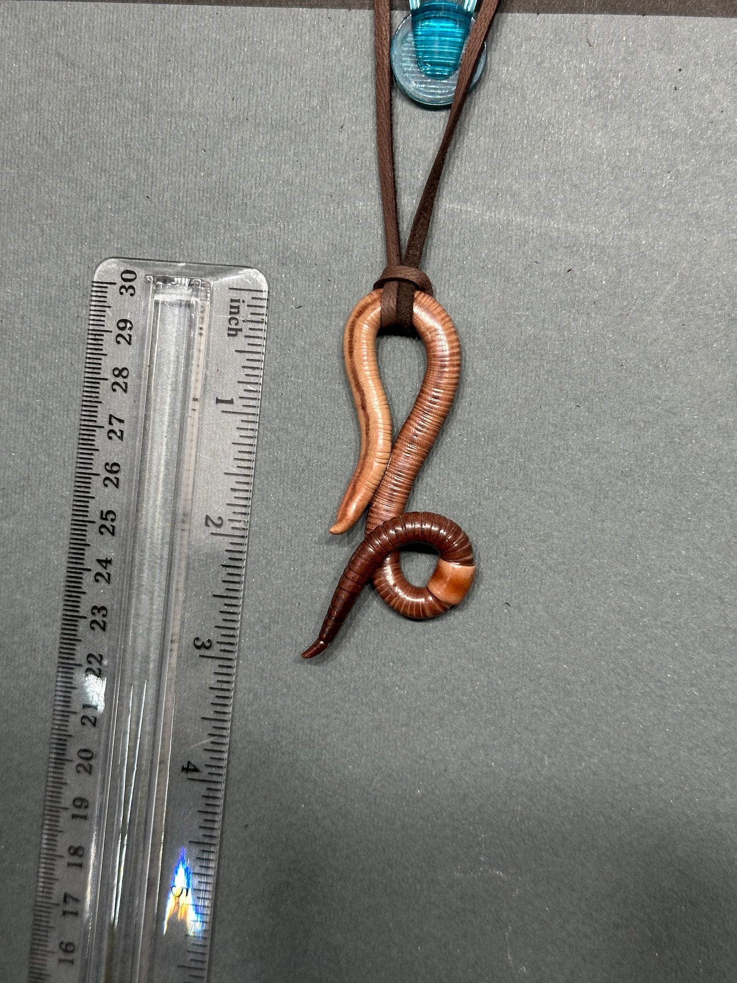 Kevin - Worm Pendant 16