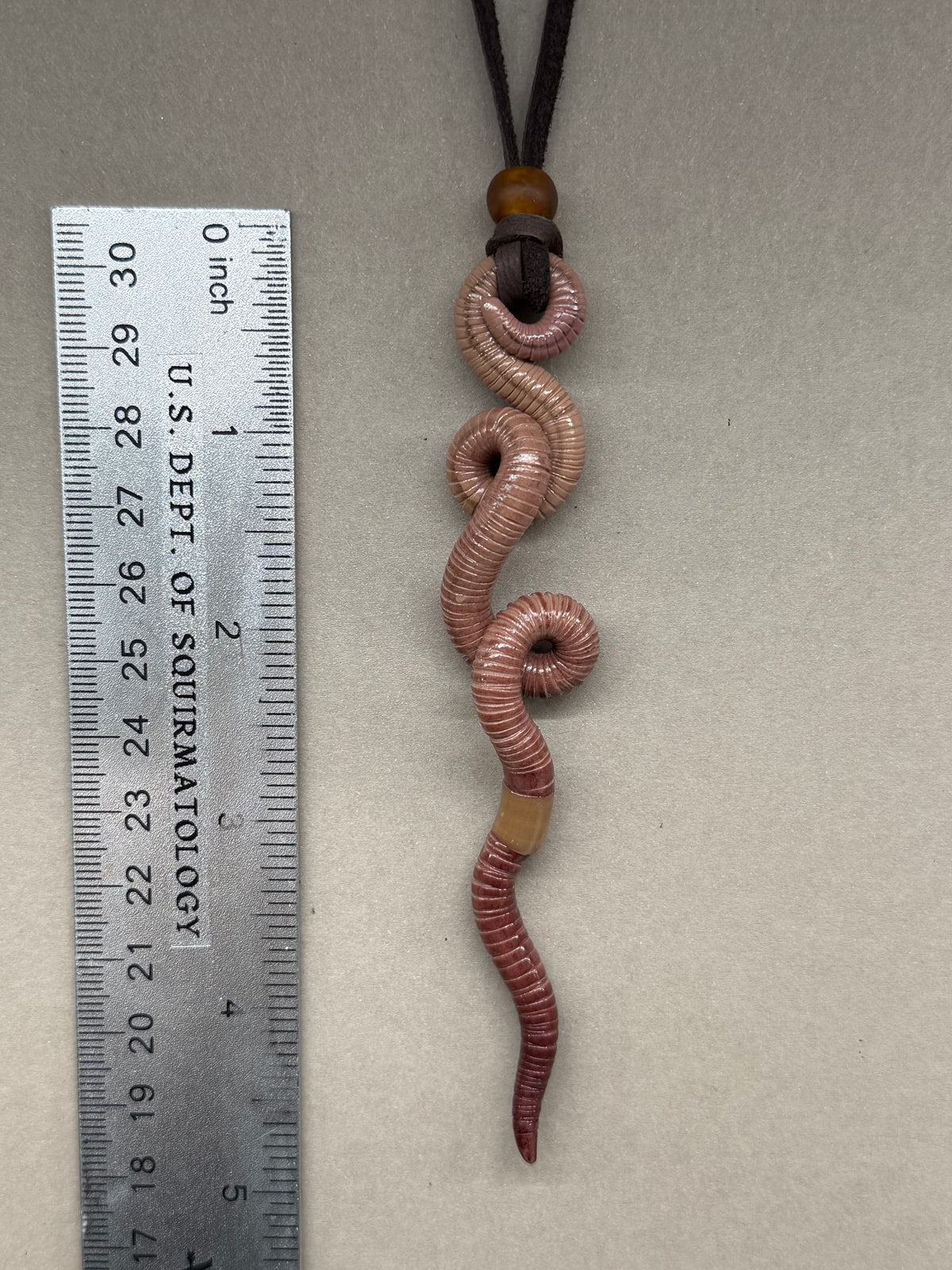 Wermest Hemingway - Classic Crawler Worm Pendant 75