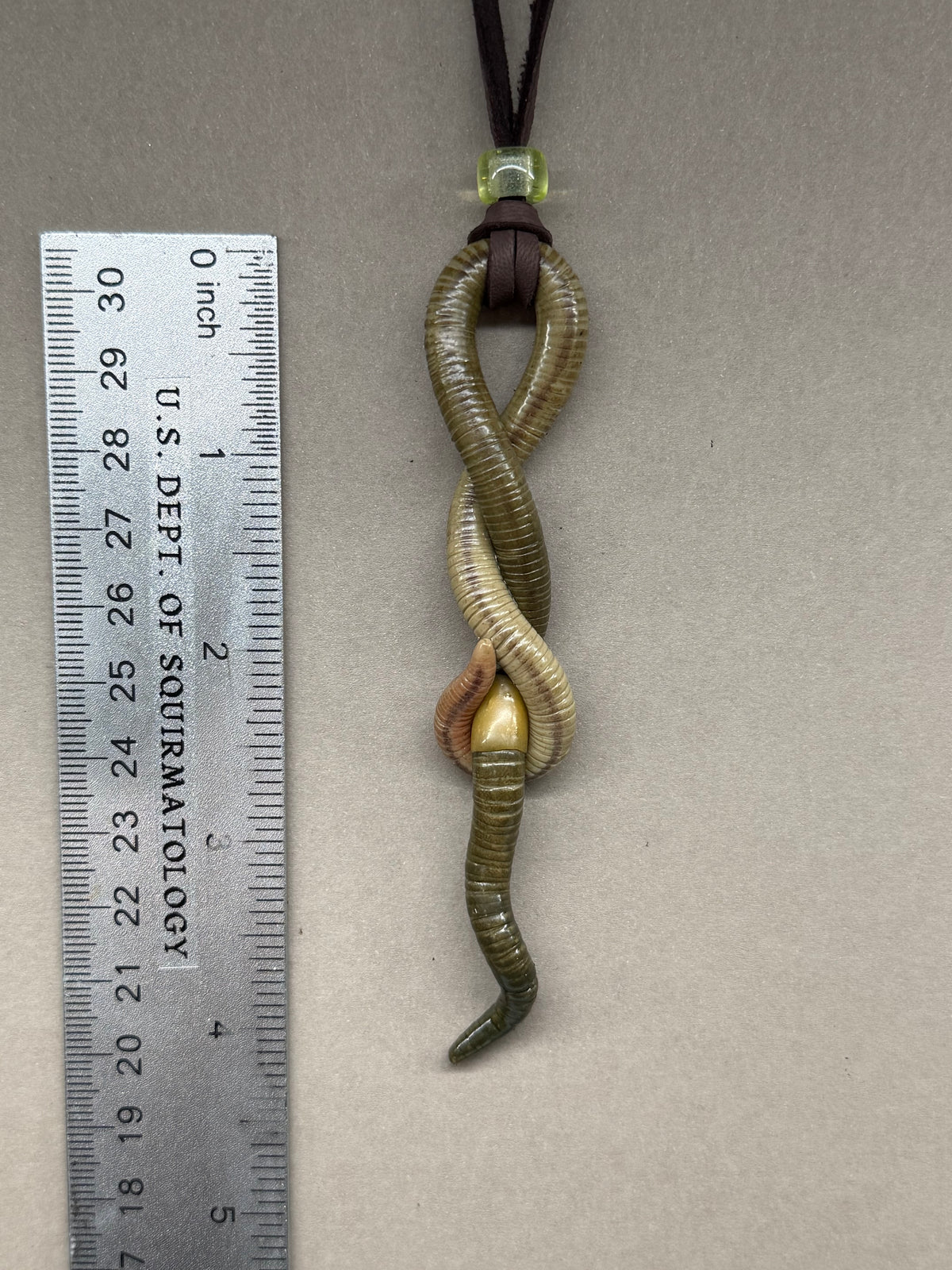 Wayne “The Dirt” Johnslime - Classic Crawler Worm Pendant 76