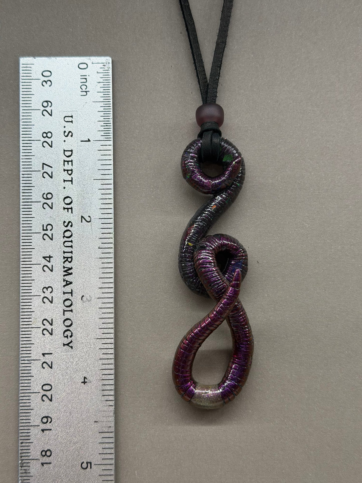 King Charles Habsworm II - Insquirmary Worm Pendant 6