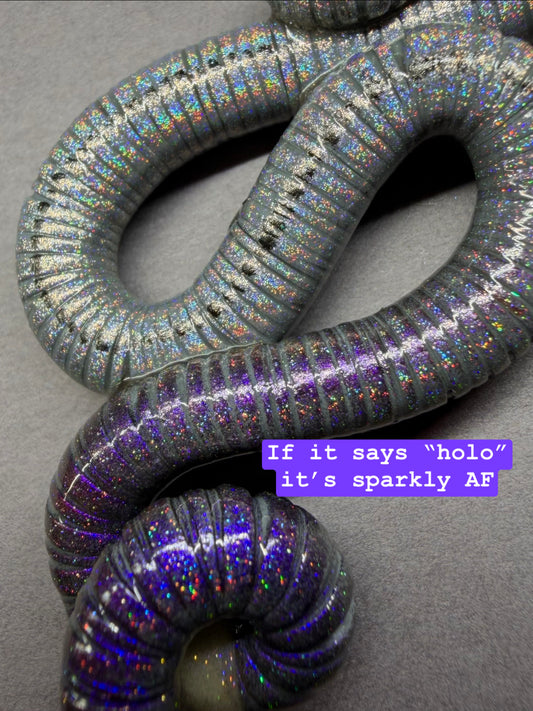 Dirt Cobain - Holo Worm Pendant 92