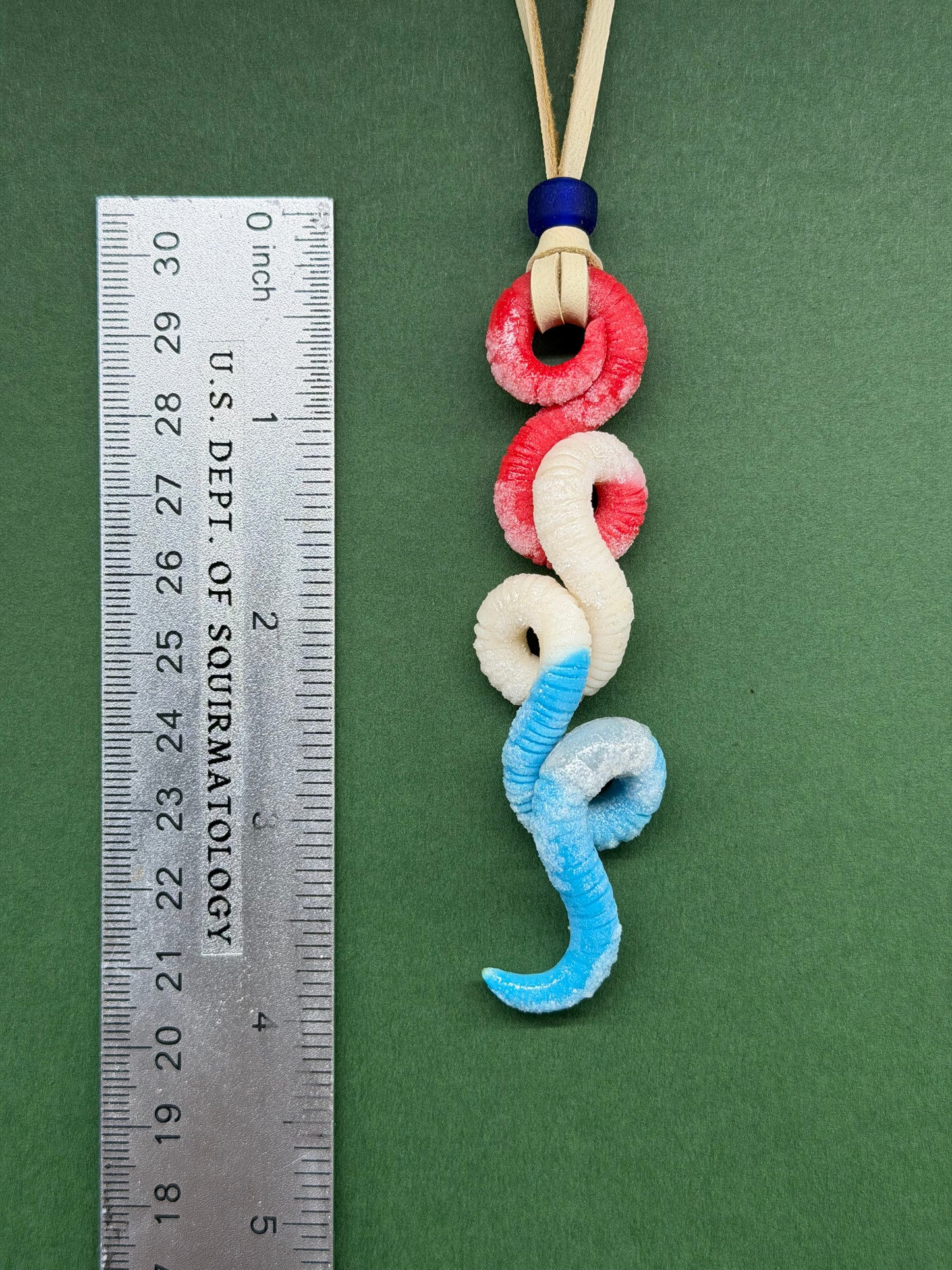 Kevin - Worm Pendant 16