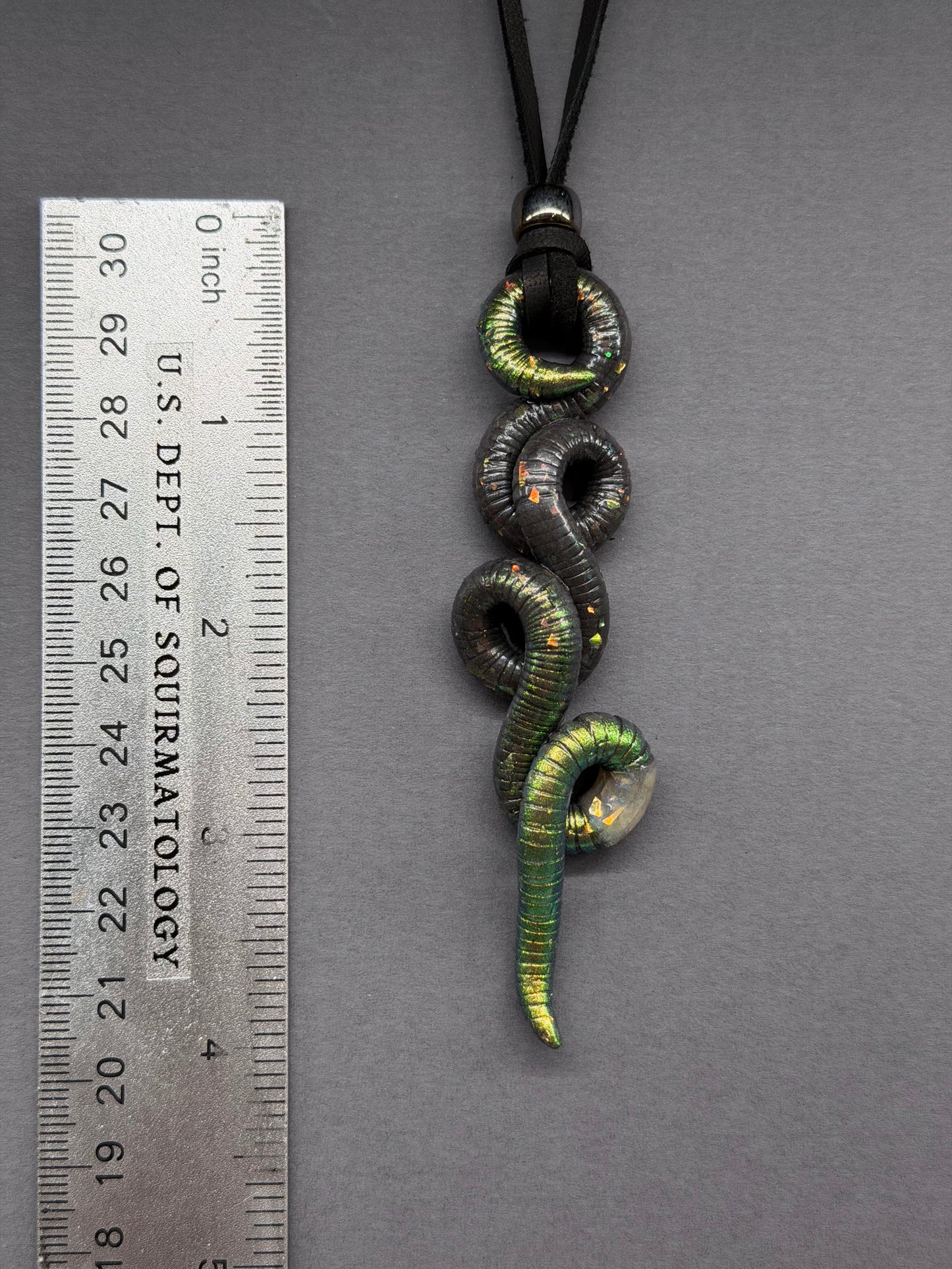 Bella Squarm - Worm Pendant 31