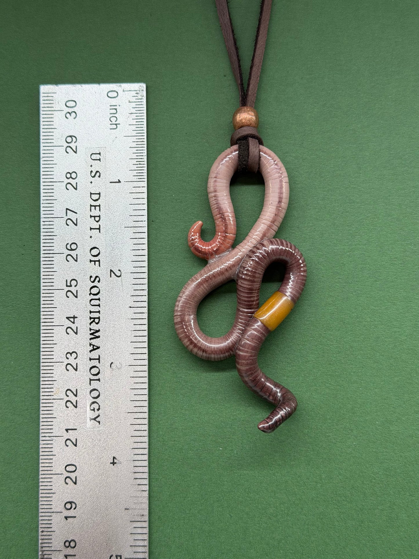 Bruce Wigglis - Worm Pendant 96