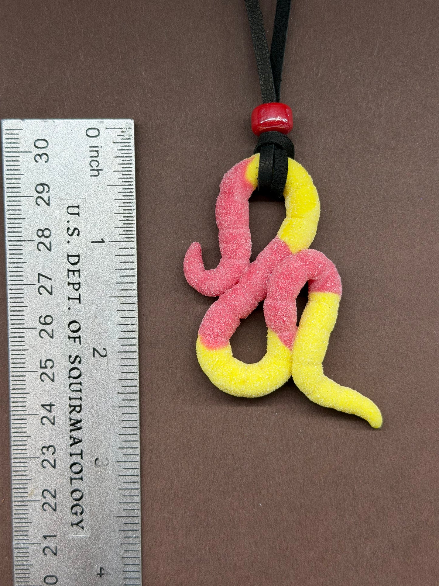 Gary - Gummy Worm Pendant 23