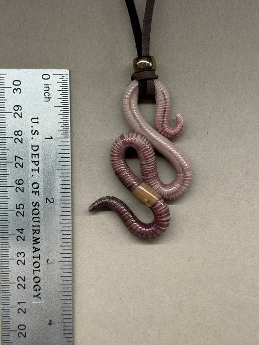 Albert Slimestein - Classic Crawler Worm Pendant 74