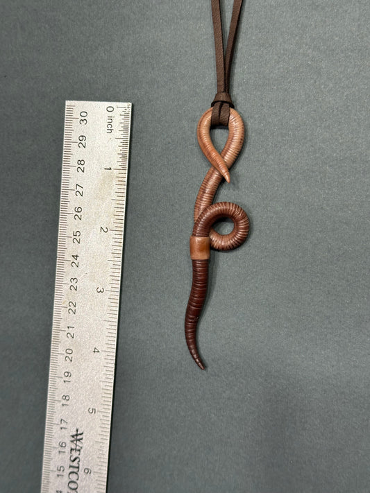 Patricia - Worm Pendant 21
