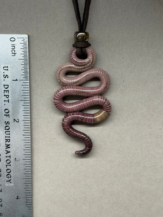 Arther Mwormgan - Classic Crawler Worm Pendant 87