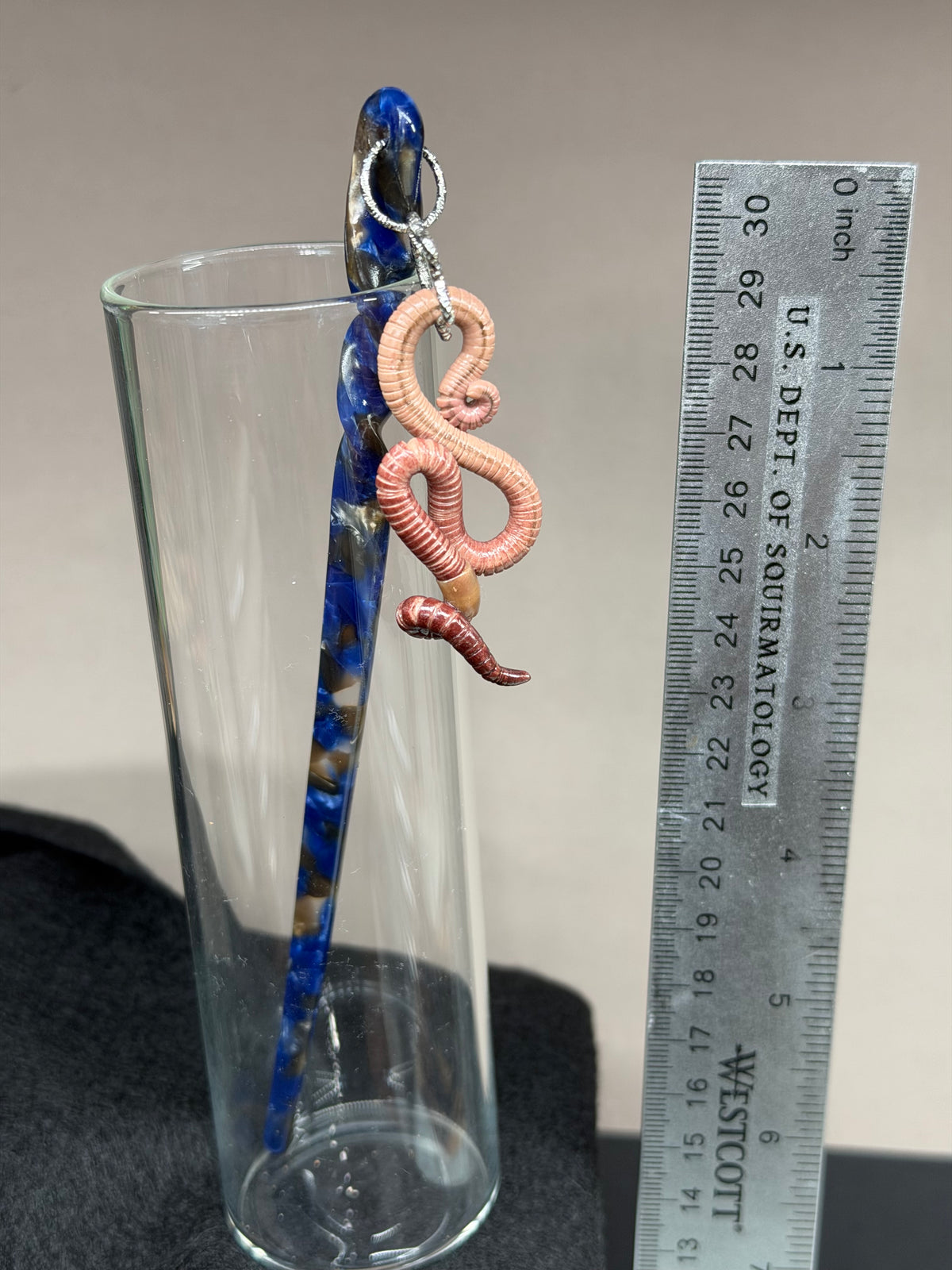 Worm Hair Stick 7