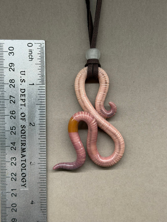 Wormston Churchill - Classic Crawler Worm Pendant 73