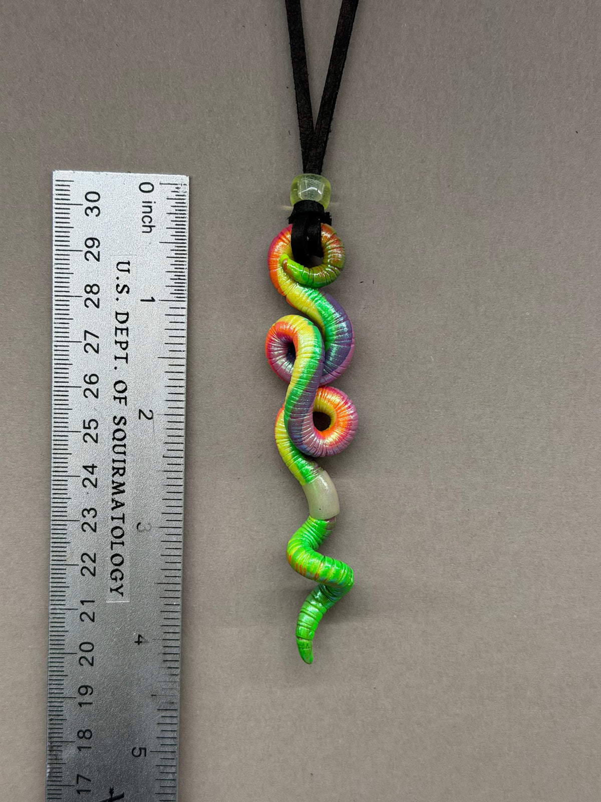 Obi Worm Kenobi - Neon Worm Pendant 5