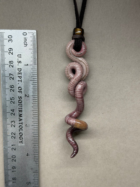 Worma Jean - Classic Crawler Worm Pendant 80
