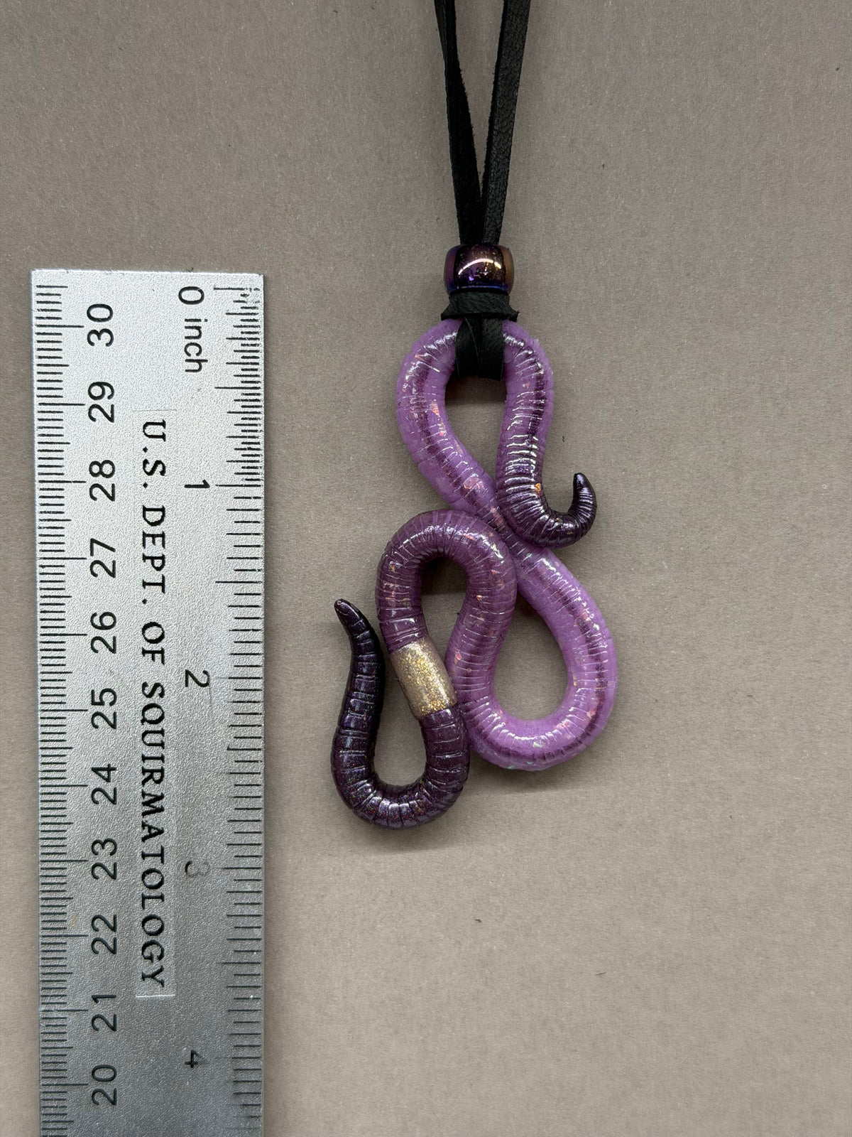 Chris Hemswormth - Opal Worm Pendant 29
