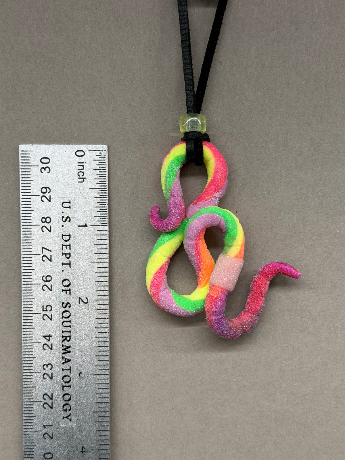 Mace Wormdu - Neon Gummy Worm Pendant 4