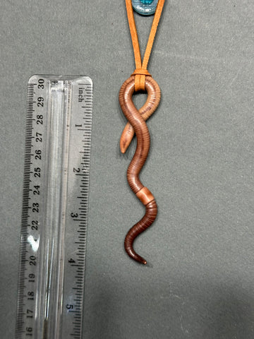 Billie Slimelash - Worm Pendant 26