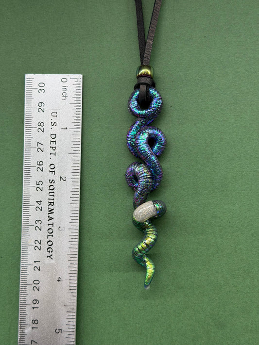 Slinkin Park - Squirmaid Worm Pendant 81