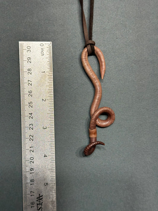 Kevin - Worm Pendant 16
