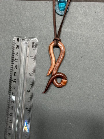 Kevin - Worm Pendant 16