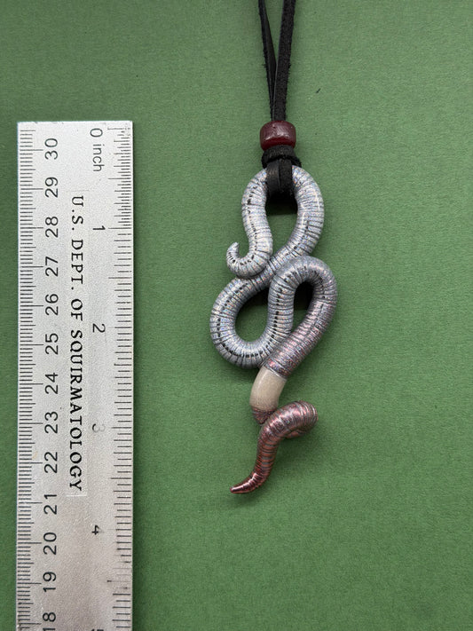 Sam Wormchester - Holo Worm Pendant 90
