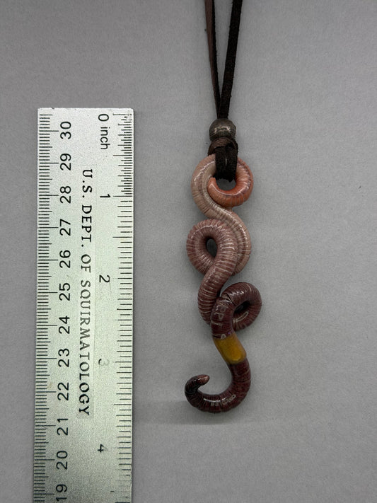 Homer Squirmpson - Worm Pendant 68