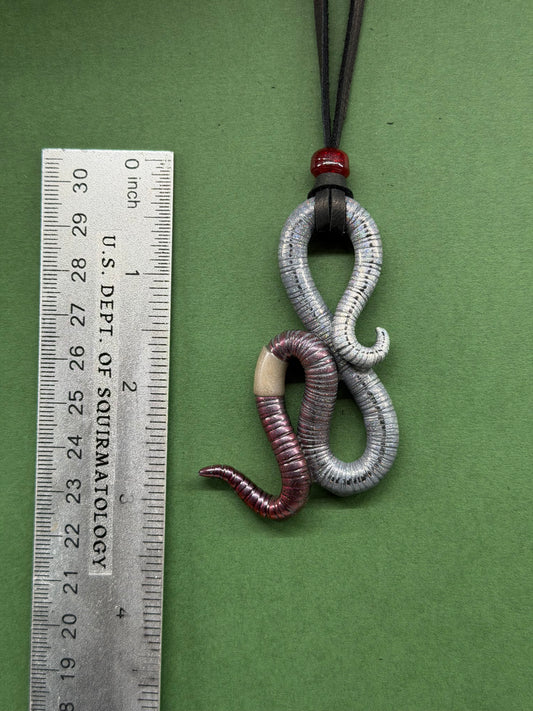 Lara Crawlft - Holo Worm Pendant 91