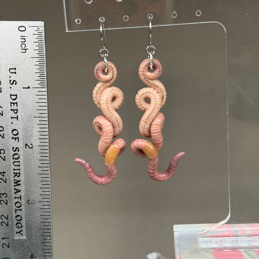 Worm Earrings 2