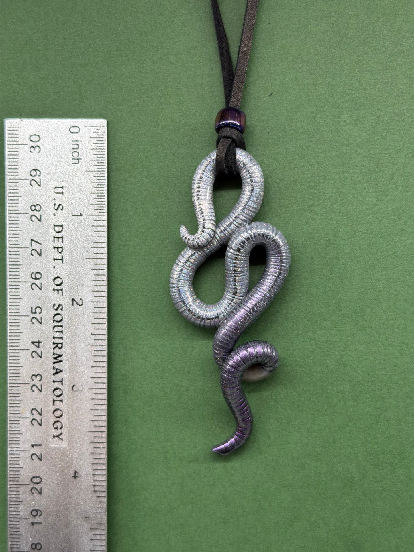 Dean Wormchester - Holo Worm Pendant 89