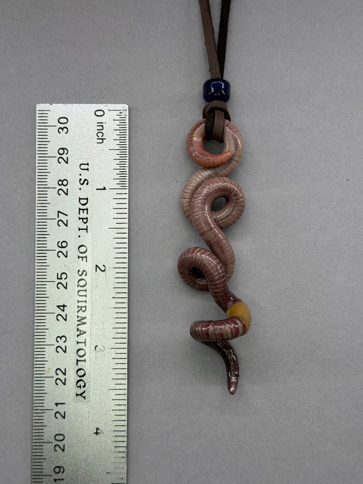 Squirmione - Worm Pendant 67