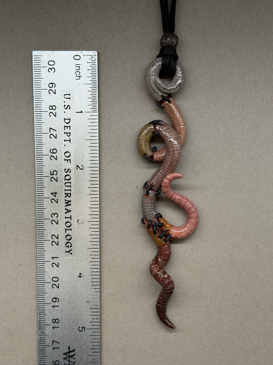 Two-Headed Frankenslime Pendant 4