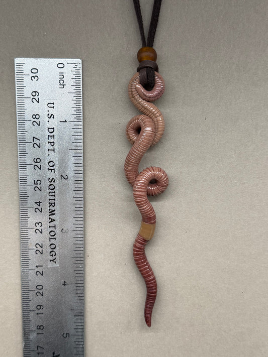 Wermest Hemingway - Classic Crawler Worm Pendant 75