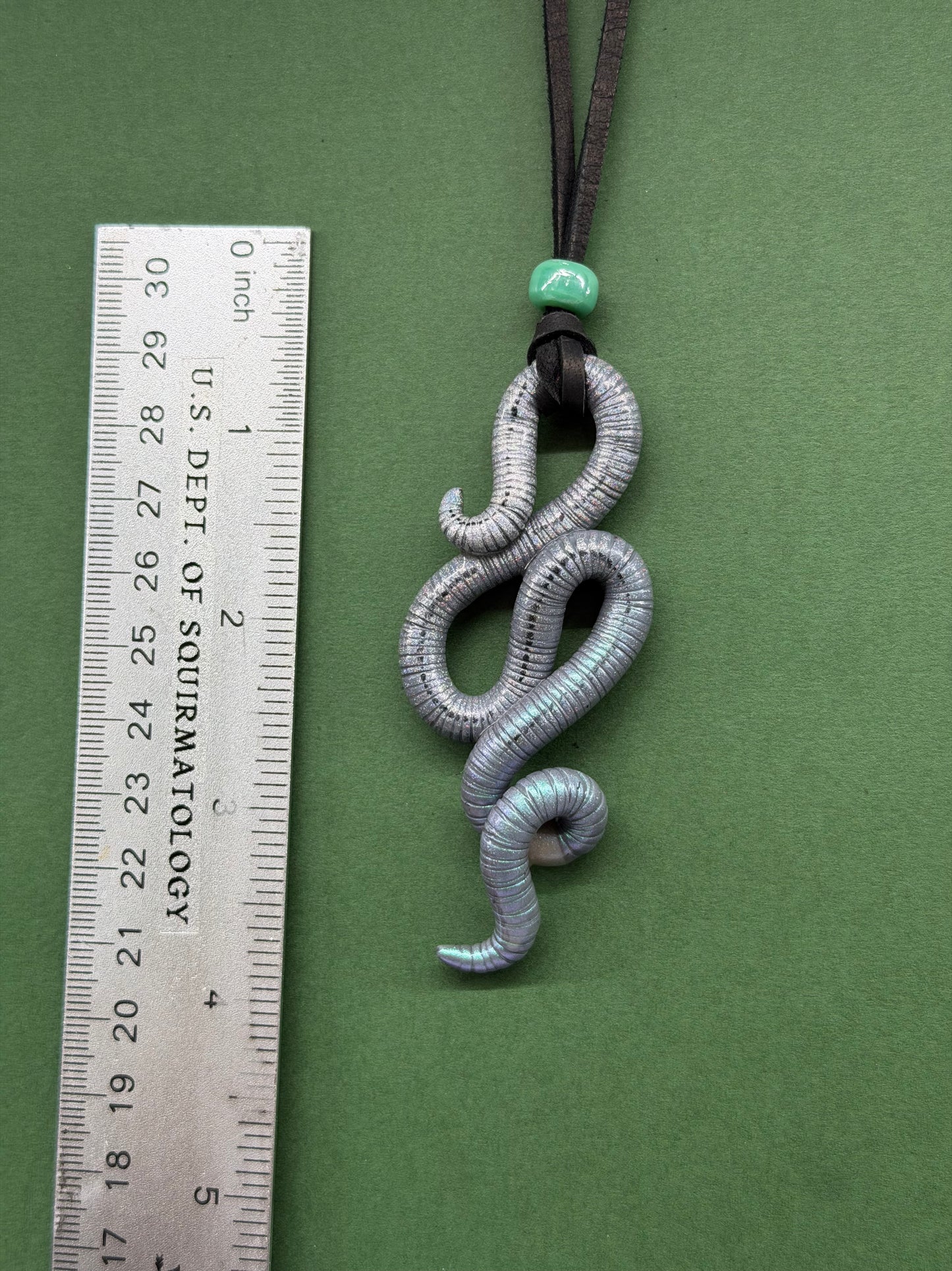 Frodo Wigglins - Holo Worm Pendant 86