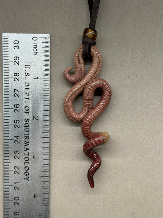 Robert - Classic Crawler Worm Pendant 64
