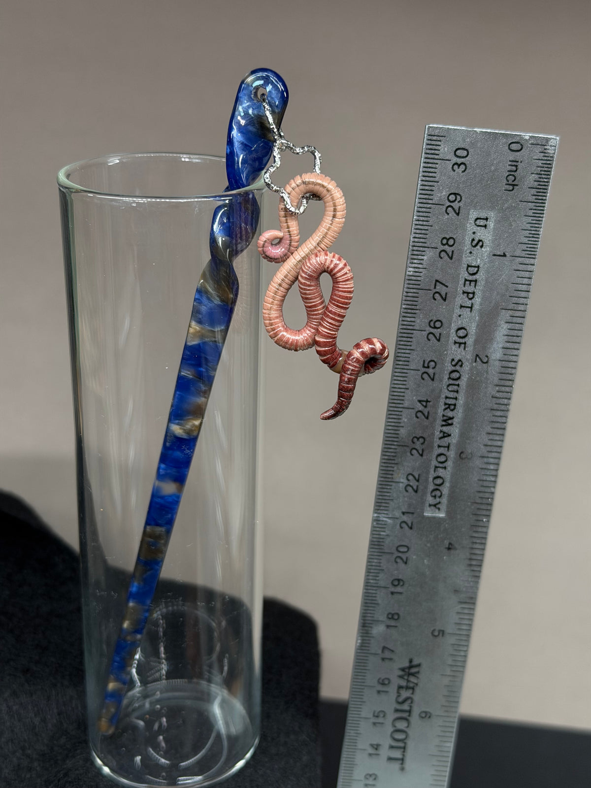 Worm Hair Stick 8