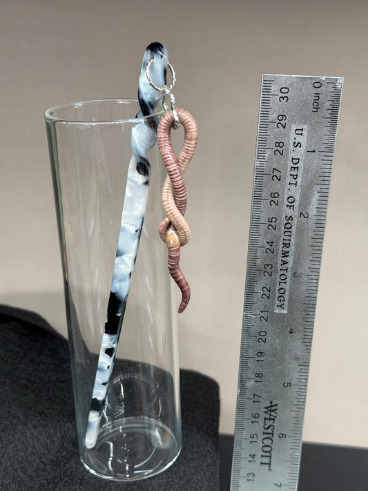 Worm Hair Stick 4