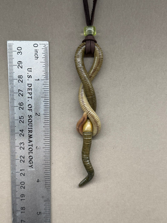 Wayne “The Dirt” Johnslime - Classic Crawler Worm Pendant 76