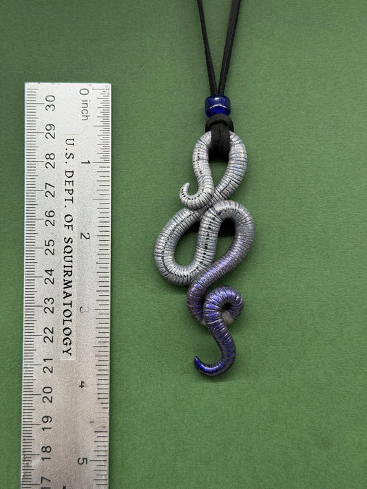 Dirt Cobain - Holo Worm Pendant 92