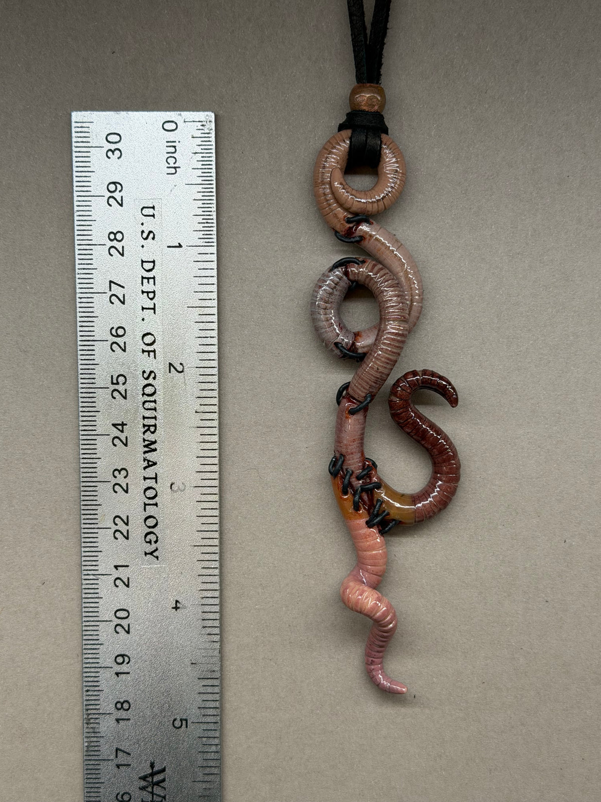 Two-Headed Frankenslime Pendant 3