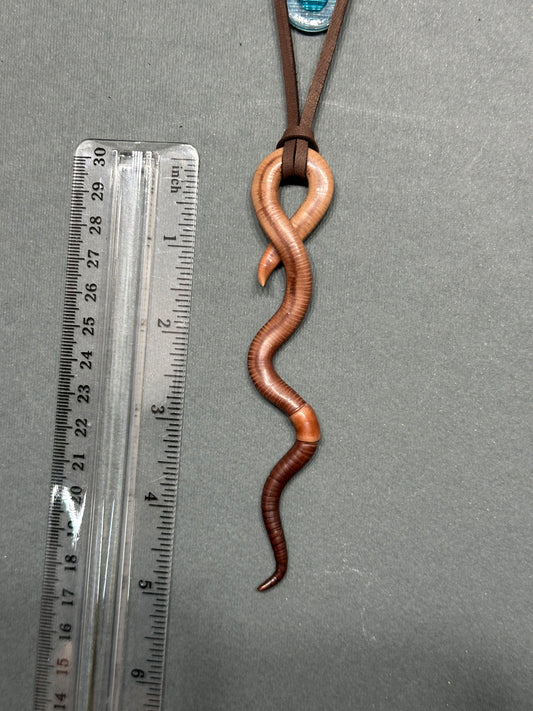 Dale Squirmheart - Worm Pendant 30