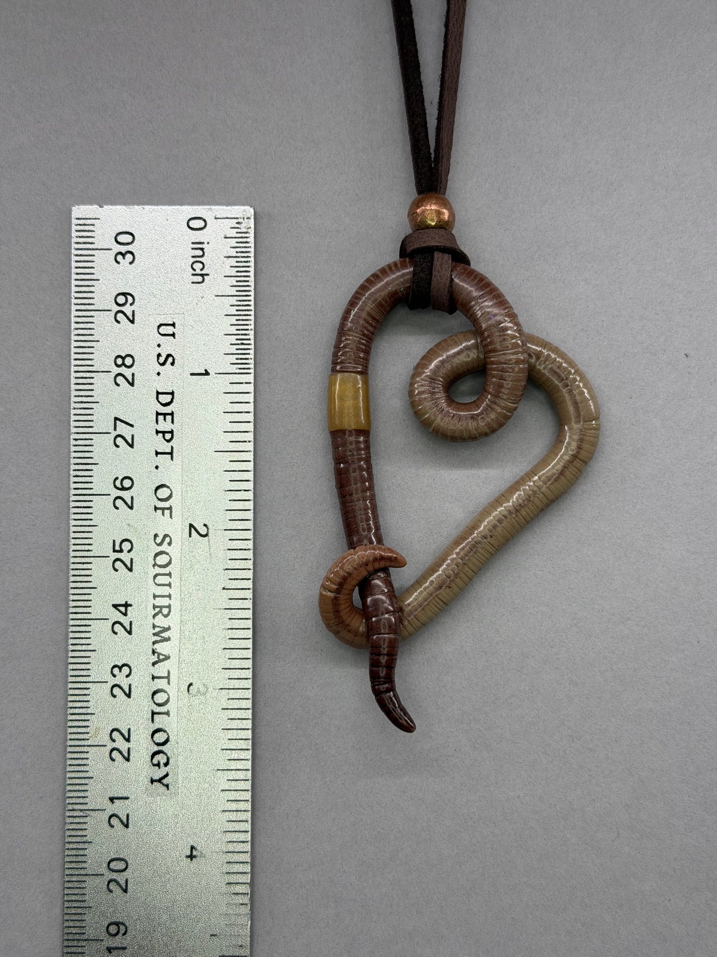 Josephine Dirt - Worm Pendant 66