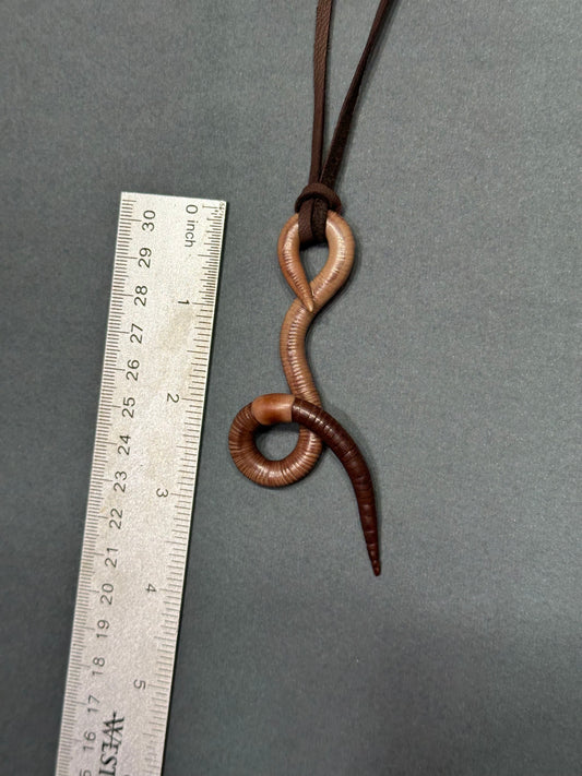 Gary - Worm Pendant 23