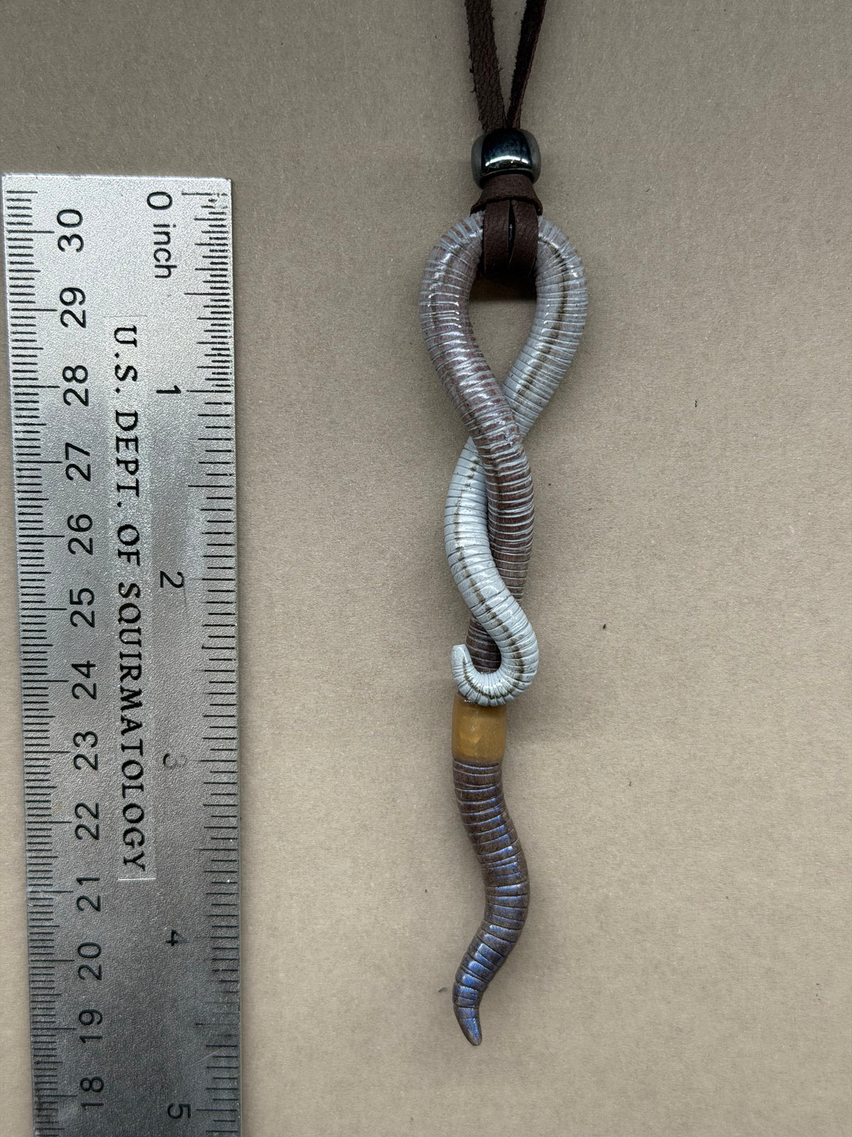 Squishtopher Nolan - Classic Crawler Worm Pendant 79