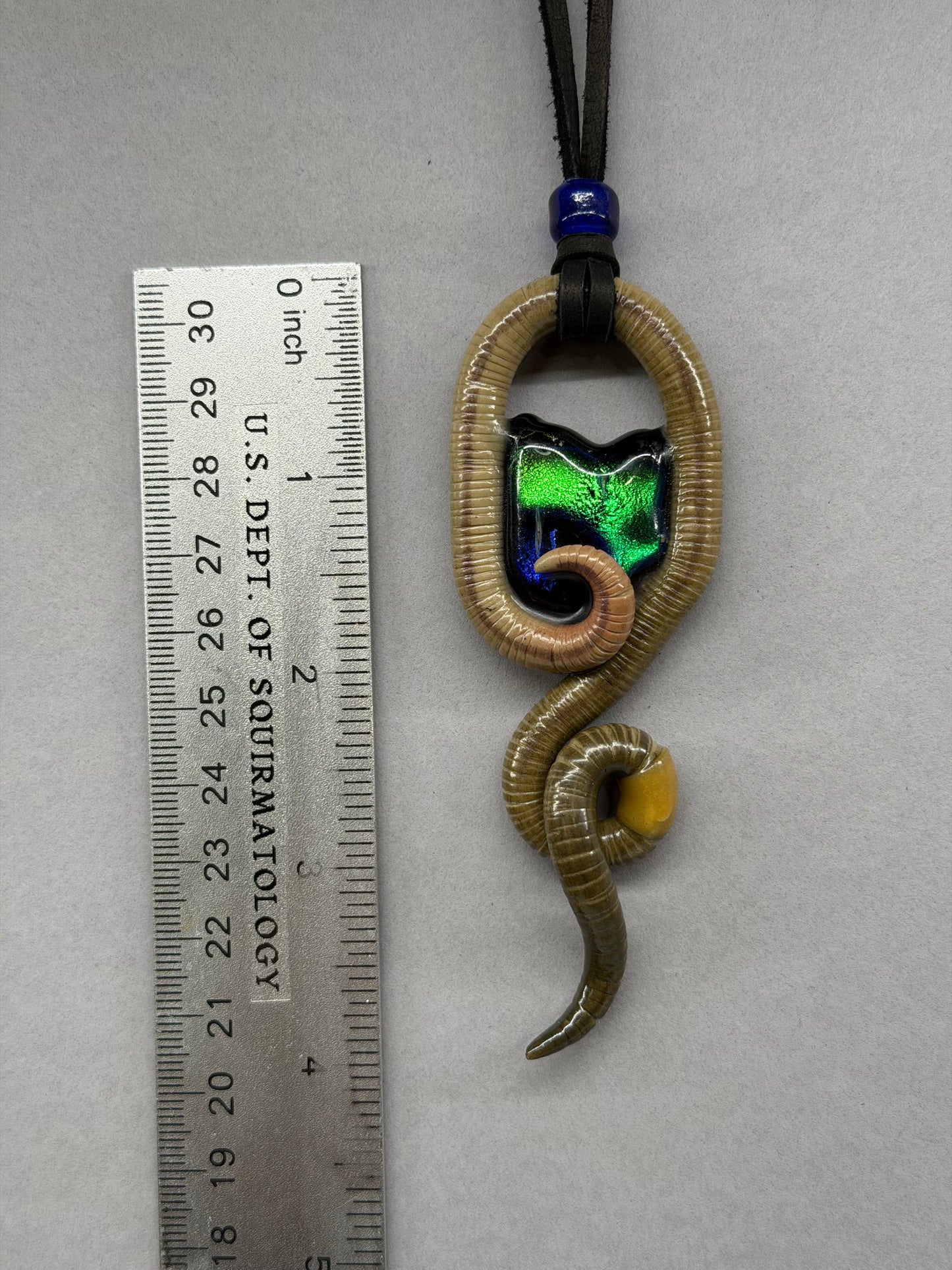 Taylor Squished - Worm Pendant 98