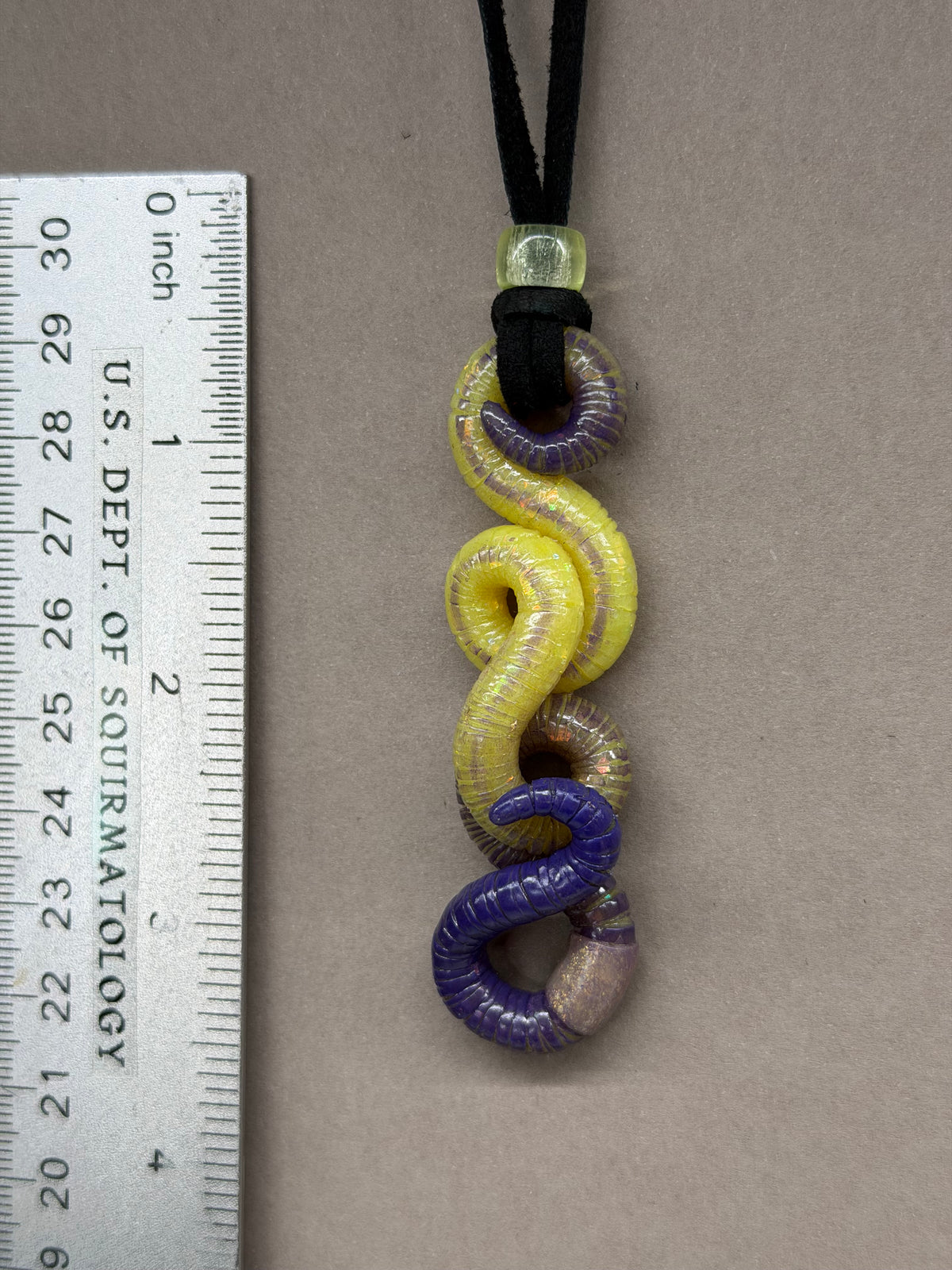 Patricia - Opal Worm Pendant 21
