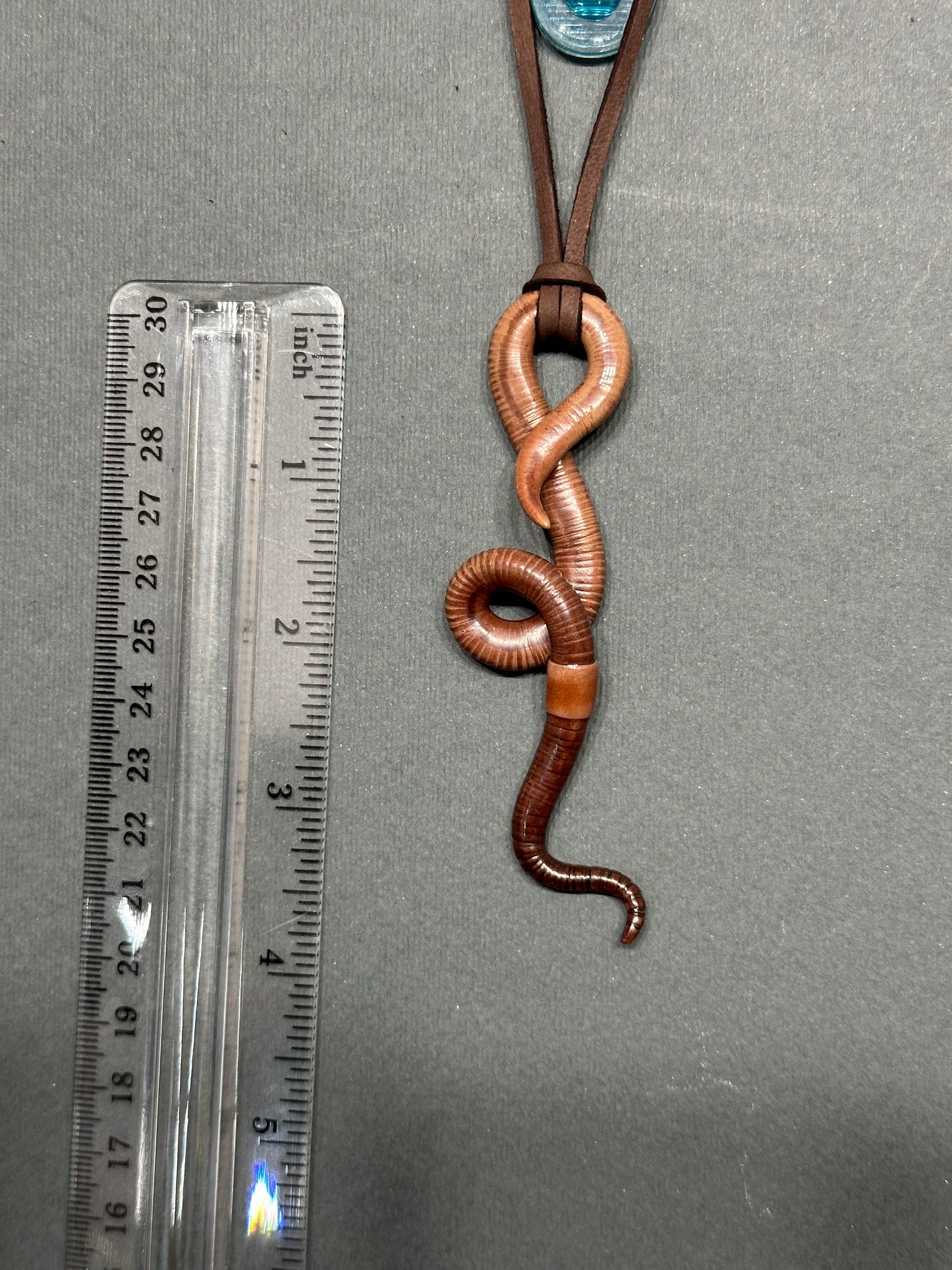 Greg - Worm Pendant 35