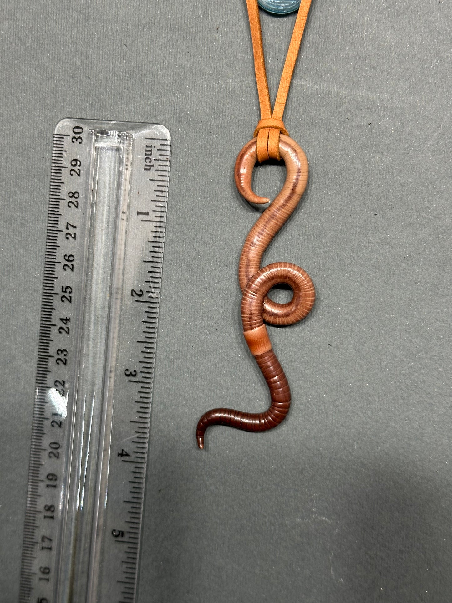 Squirmberly - Worm Pendant 18