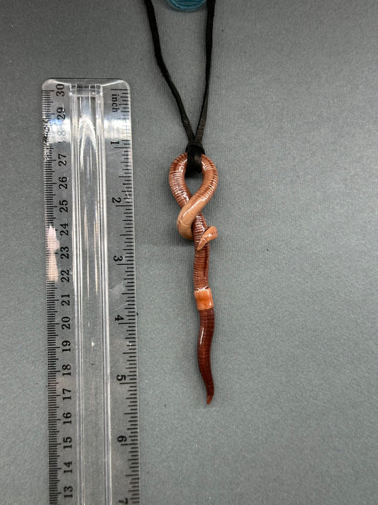 Camerworm Diaz - Worm Pendant 11