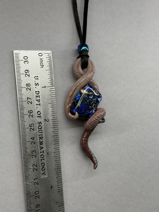 David Burrowie - Worm Pendant 99