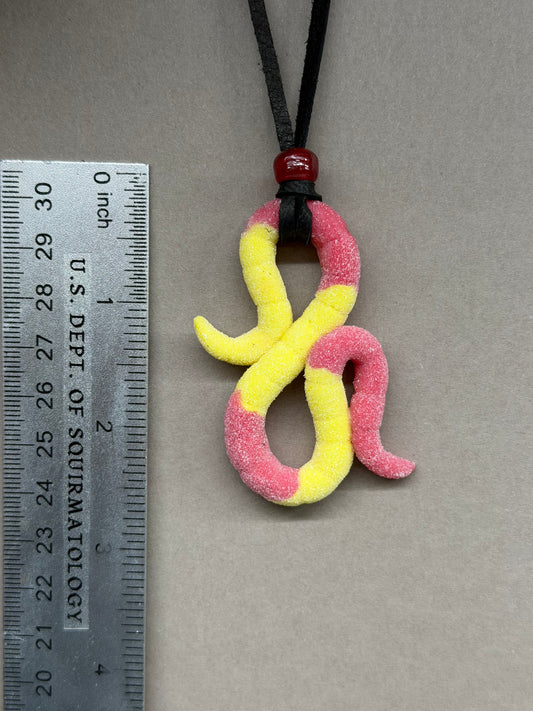 Gummy Worm Pendant 2